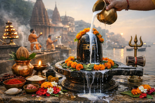 Rudrabhishek in Kashi: Decoding the Science and Mysticism of the Sacred Flow